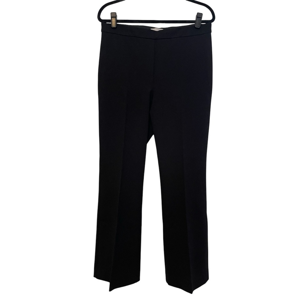 H&M Size Large Fineknit Flare Trousers in Black